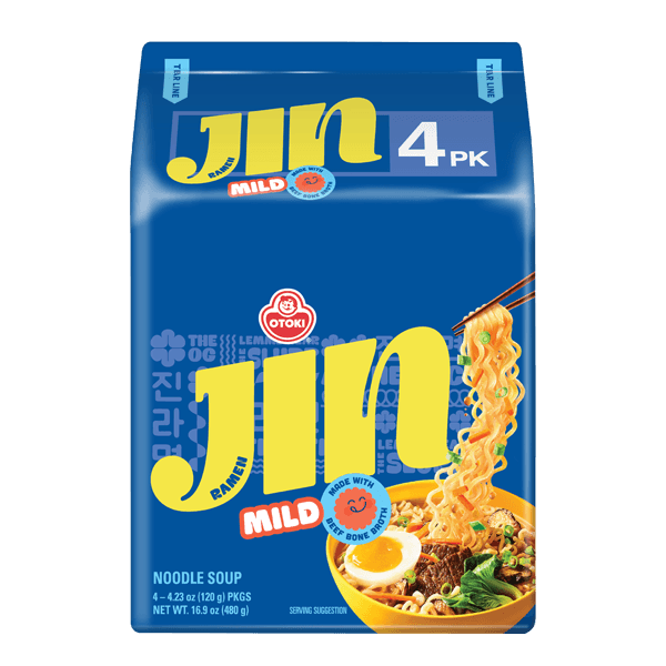 Jin Ramen Multi (Bundle) Mild 4.23 Oz (120g)