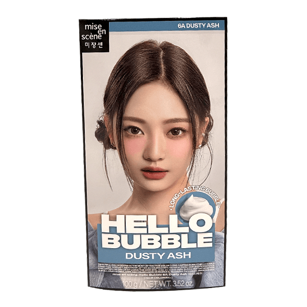 New Hello Bubble Hair Dye 6A Dusty Ash 3.52 Oz (100g)