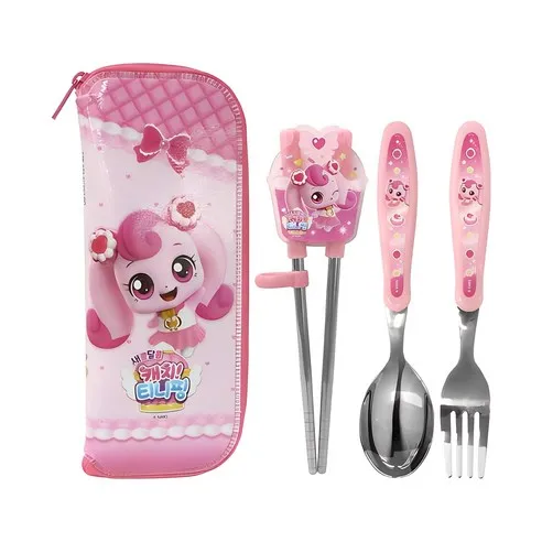 [SMART DIRECT] Catch Teenieping  Flatware Set