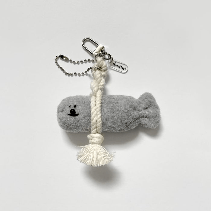 [SMART DIRECT] Good Luck Fish Bichon Keyring