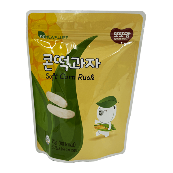 Organic Rice Rusk Corn 0.7 Oz(20g)