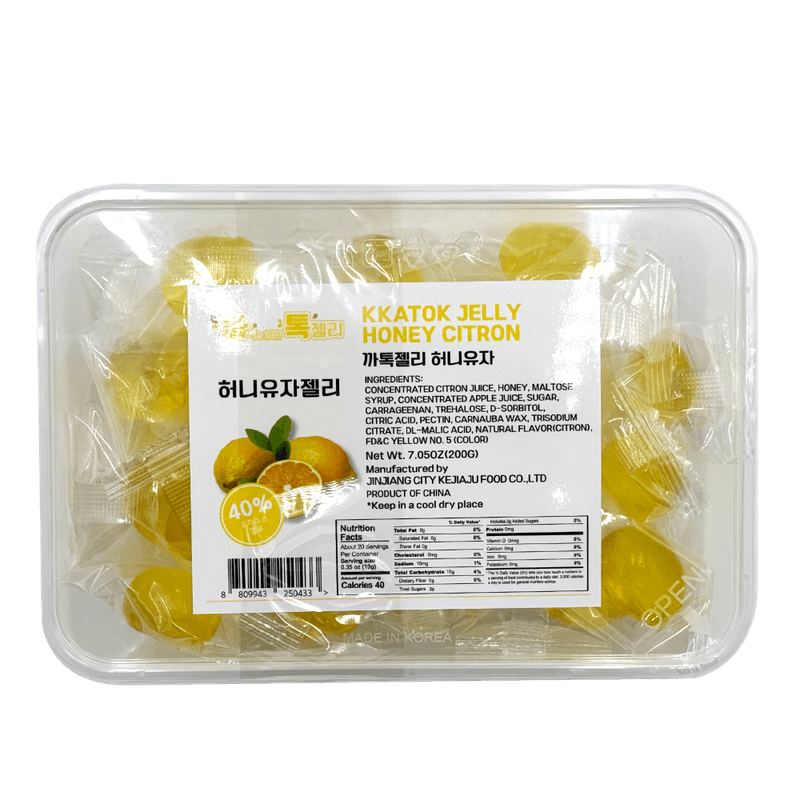 Kkatok Jelly Honey Citron 7.05 Oz (200g)