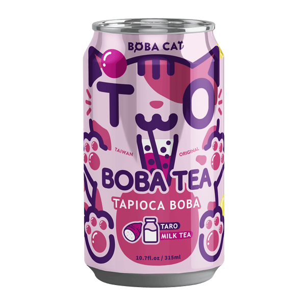 Boba Tea (Taro) 10.65 Fl Oz (315ml)