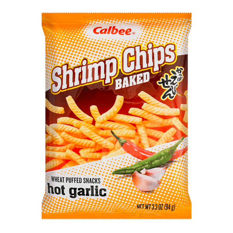 Hot Garlic Shrimp Chips 3.3oz(93.5g)