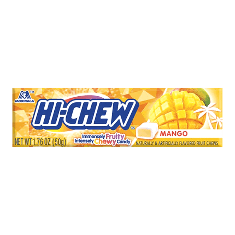 Hi-Chew Chew Candy Mango Flavor 1.76 OZ (50 G)
