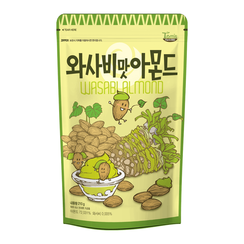 Wasabi Almond 7.4oz(210g)