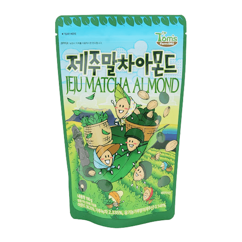 Jeju Matcha Almond 6.7oz(190g)