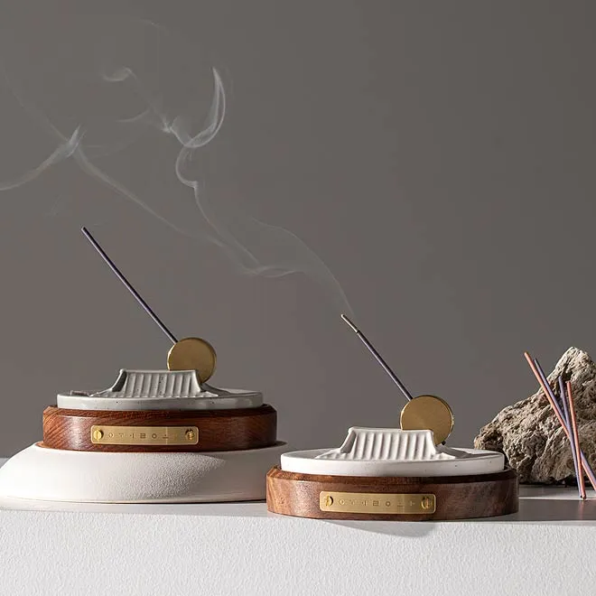 [SMART DIRECT] Hanok wtih Moon Incense Holder (Gray)