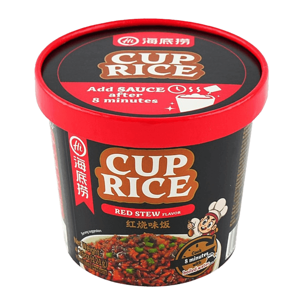 Cup Rice Red Stew Flavor 4.26oz (121g) ç´çé¢¨å³æé£¯