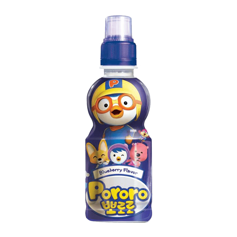 Pororo Drink Blueberry Flavor 7.95oz(235ml)