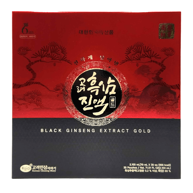 Black Ginseng Extract Gold 30 PK 71.01fl oz(2100ml)