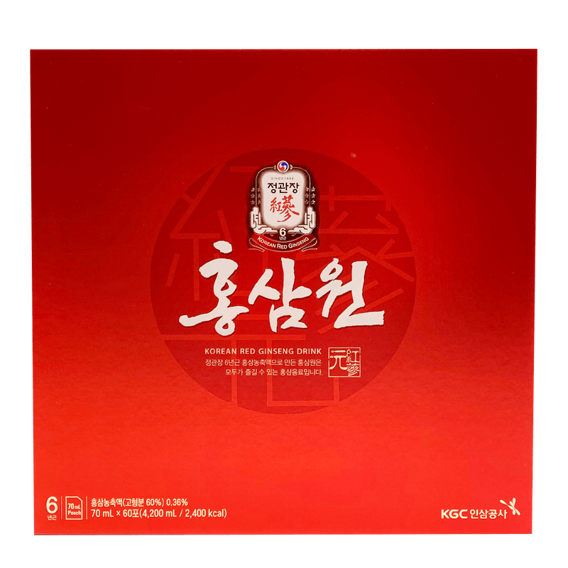 Korean Red Ginseng Extract 141fl Oz(70ml) X 60 Sachets