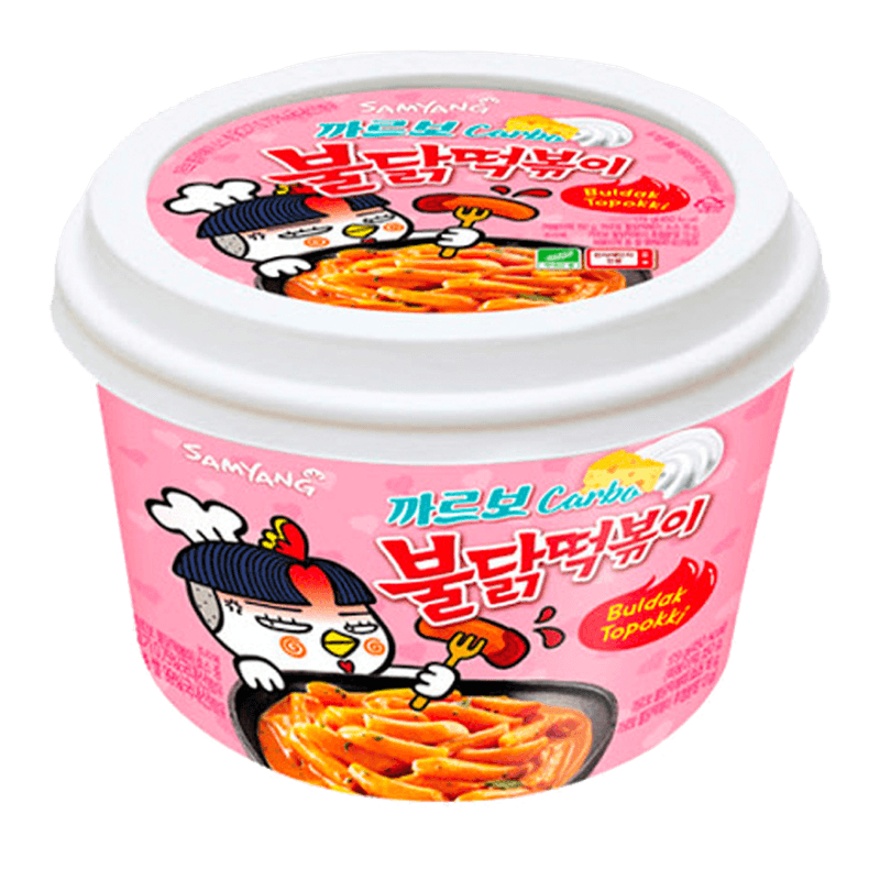 Carbo Hot Chicken Topokki Big Bowl 6.17oz(175g)