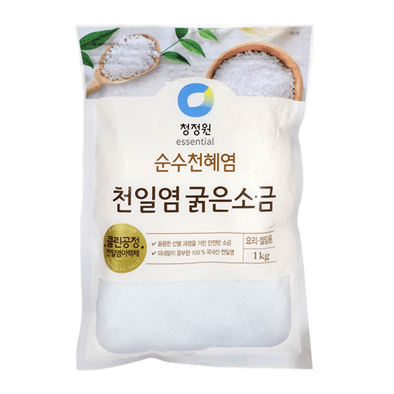 Natural Premium Sea Salt For Kimchi 2.2lb(1kg)