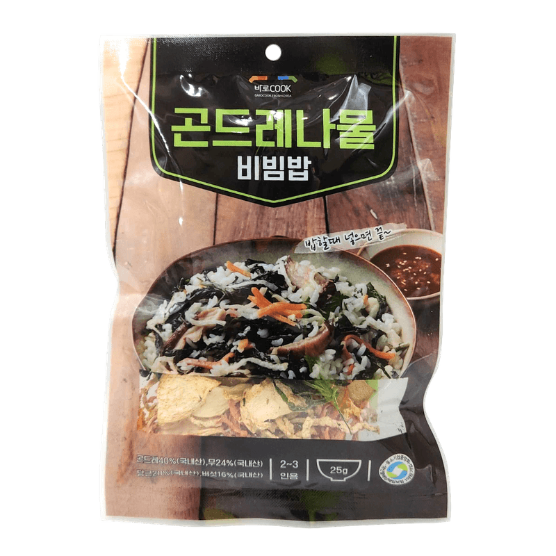 Dried Vege(Gondrae, Cirsium Setidens, Korean Thistle) 0.88oz(25g)