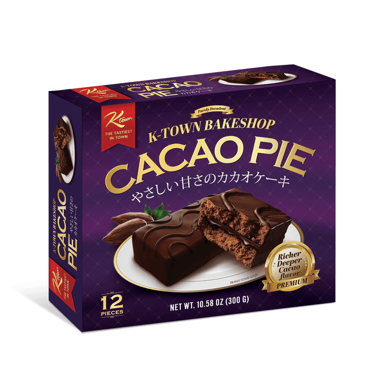 Ktown Bakeshop Cacao Pie 10.58 Oz (300g) X 12Pack