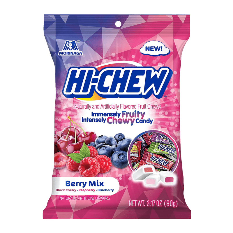 Hi-chew Berry Mix Chewy Candy Bag 3.17 Oz (90 G)