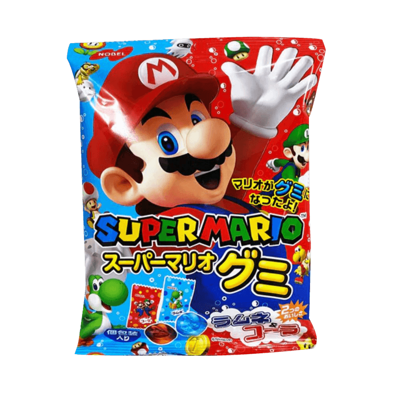 Super Mario Gummy Sweet Candy 3.1oz(88g)
