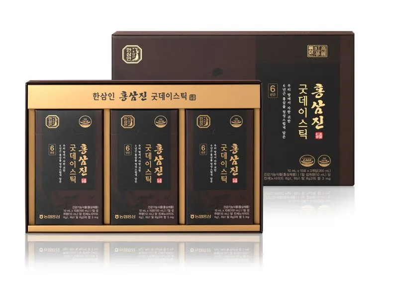 Korean Red Ginseng Good Day Stick 0.3oz(10ml) 30 Sticks