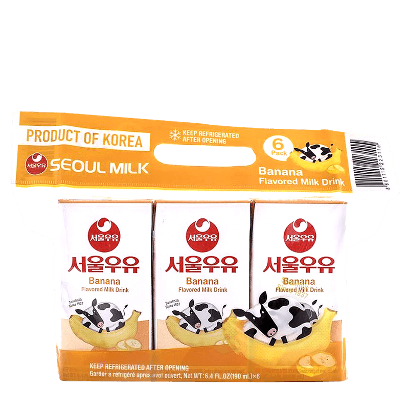 Banana Milk 6 PK 40.56 FL OZ (1200 ML)