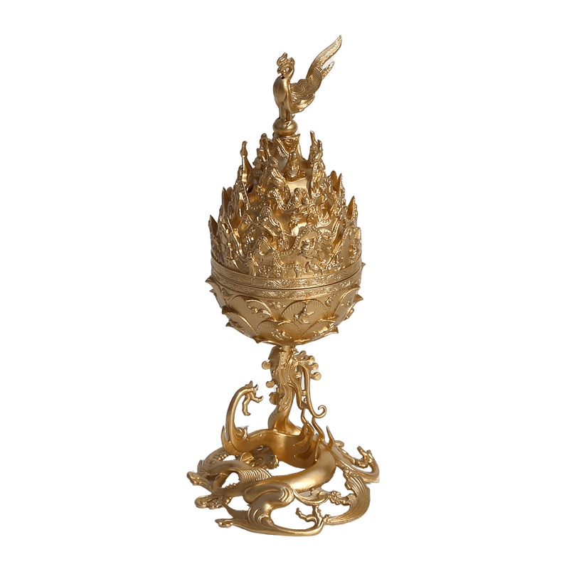 [SMART DIRECT] Gilt-bronze incense burner of Baekje Miniature