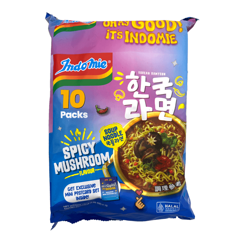 Korean Ramyeon (Spicy Mushroom Flavor) 2.93 Oz (83g)