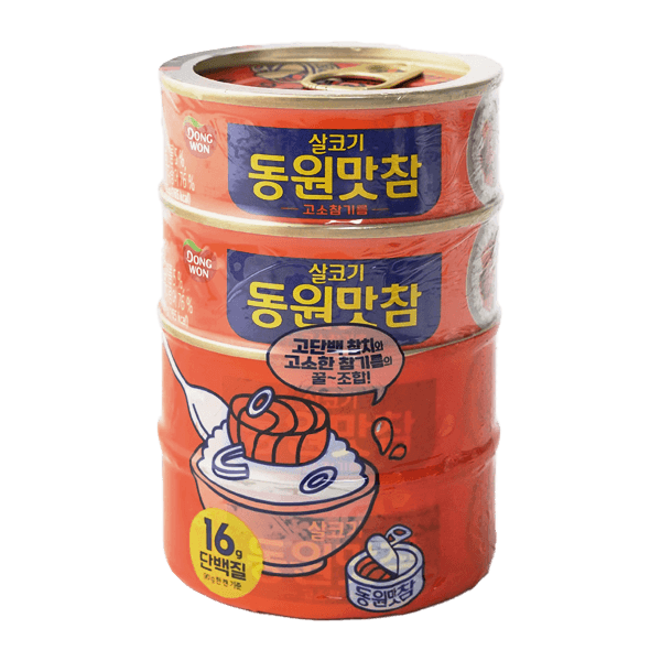 Tuna In Sesame Oil 3.17 Oz (90g) X 4 Can