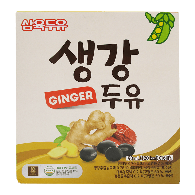 Ginger Soymilk 16pk 102.79 Fl Oz (3040ml)