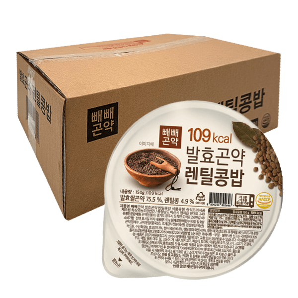 Fermented Konjac Lentil Rice Bowl 5.29oz(150g) X 30 Ea