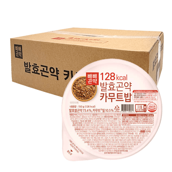 Fermented Konjac Kamut Rice Bowl 5.29oz(150g) X 30 Ea