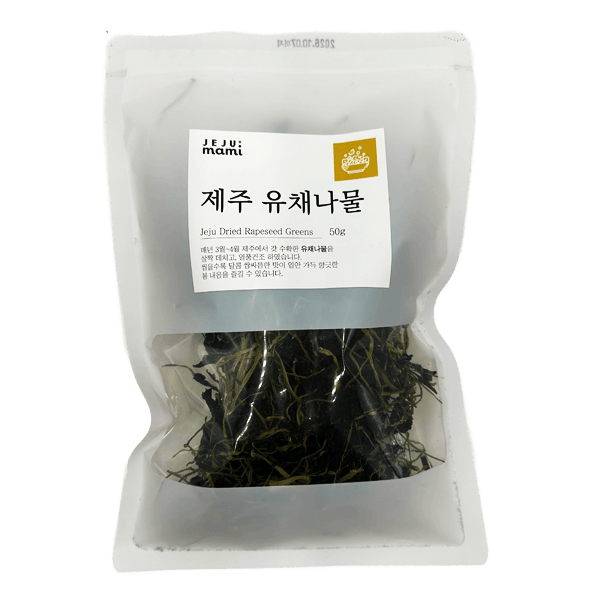 DRIED YUCHAE NAMUL(RAPESEED GREENS) 1.8 OZ (50G)
