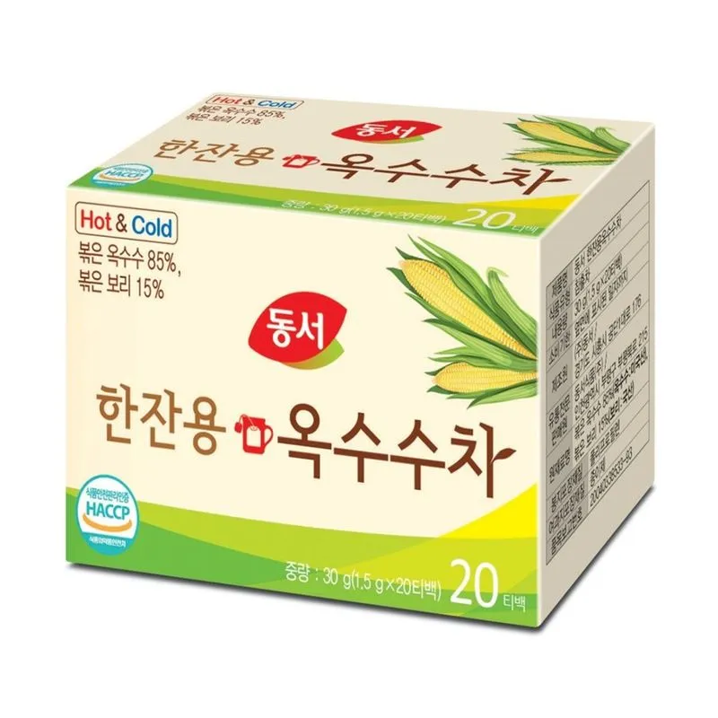 Corn Tea For Single Serving 20 Tea Bags 1.06 Oz (30g)