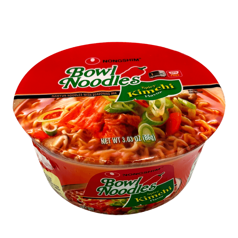 Spicy Kimchi Flavor Ramyun Bowl Noodle Soup 3.03 oz (86g)