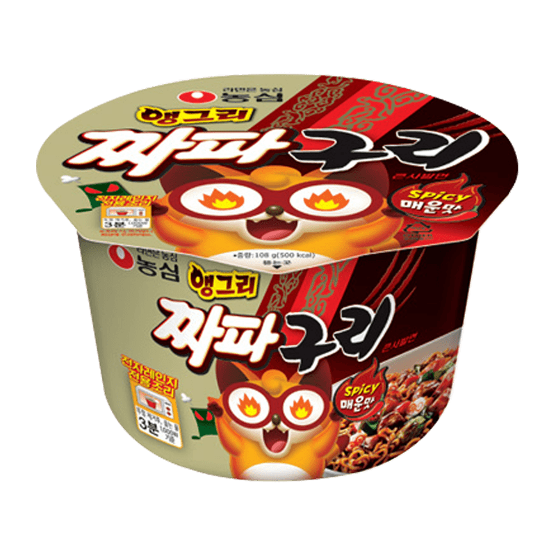 Angry Jjapaguri Big Bowl 3.8oz(108g)