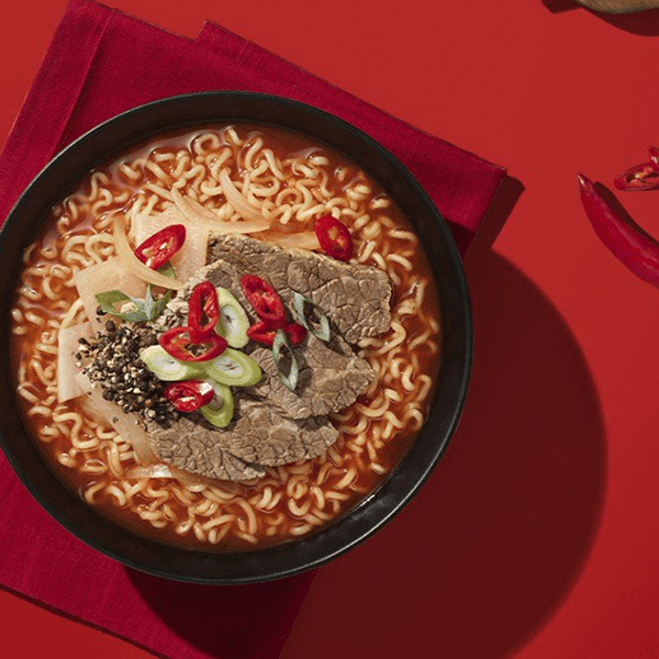 Meptang Black Pepper & Beef Ramen 3.88 Oz (110g) X 4 Pack 3 Meptang Black Pepper & Beef Ramen 3.88 Oz (110g) X 4 Pack